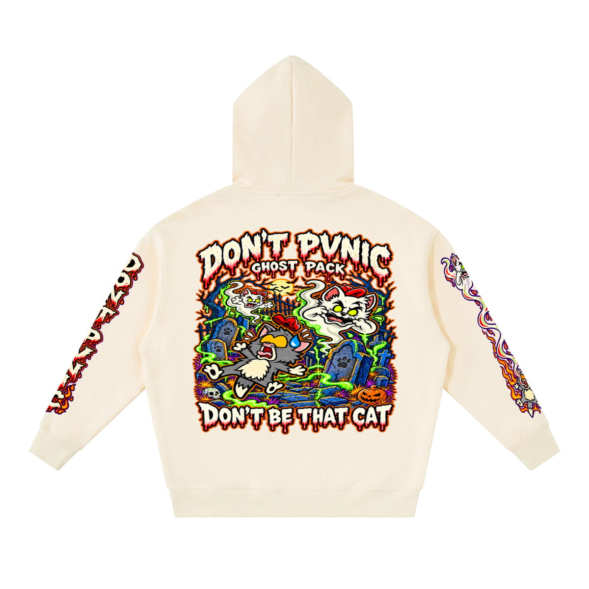 DP Ghost Pack Boxy Zip-Up Hoodie