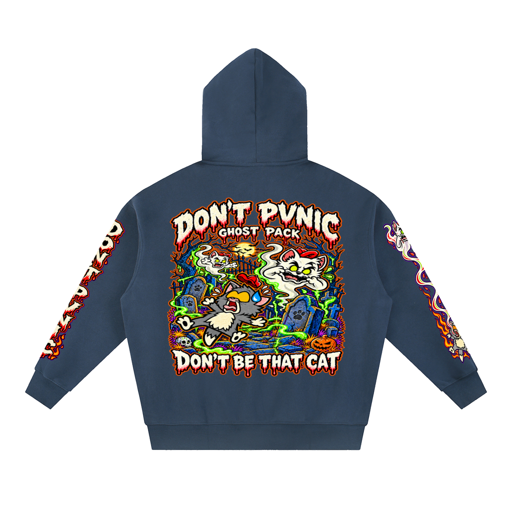 DP Ghost Pack Boxy Zip-Up Hoodie