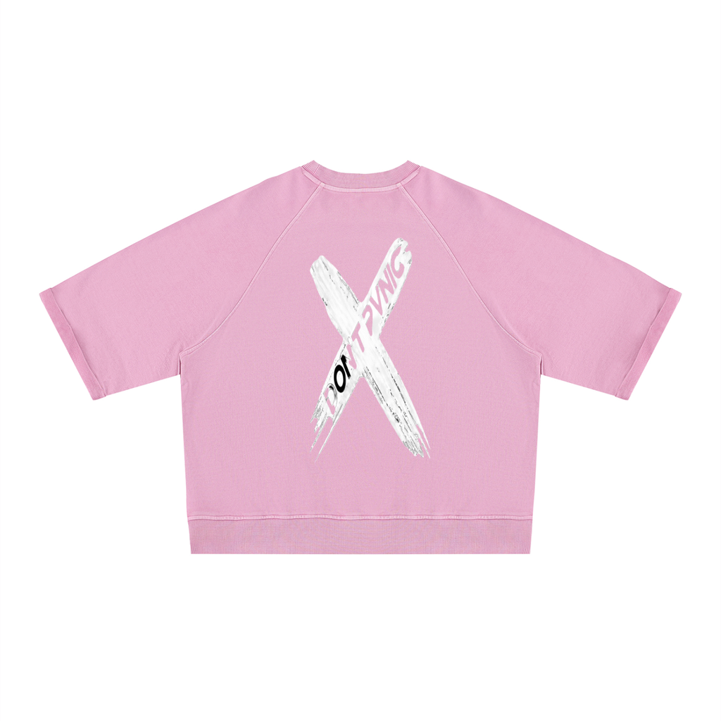 Don't Pvnic Boxy Short Sleeve Sweatshirt