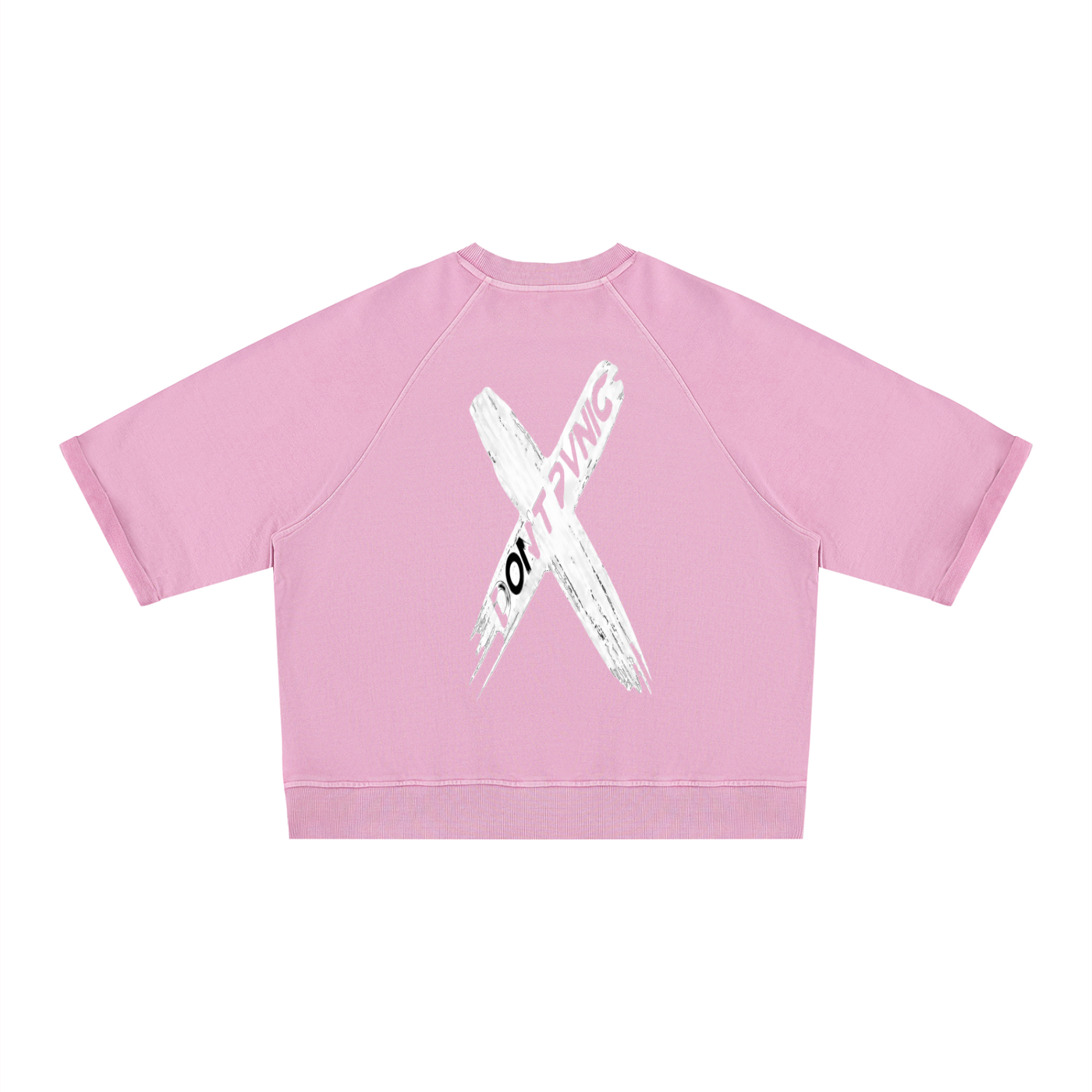 Don't Pvnic Boxy Short Sleeve Sweatshirt