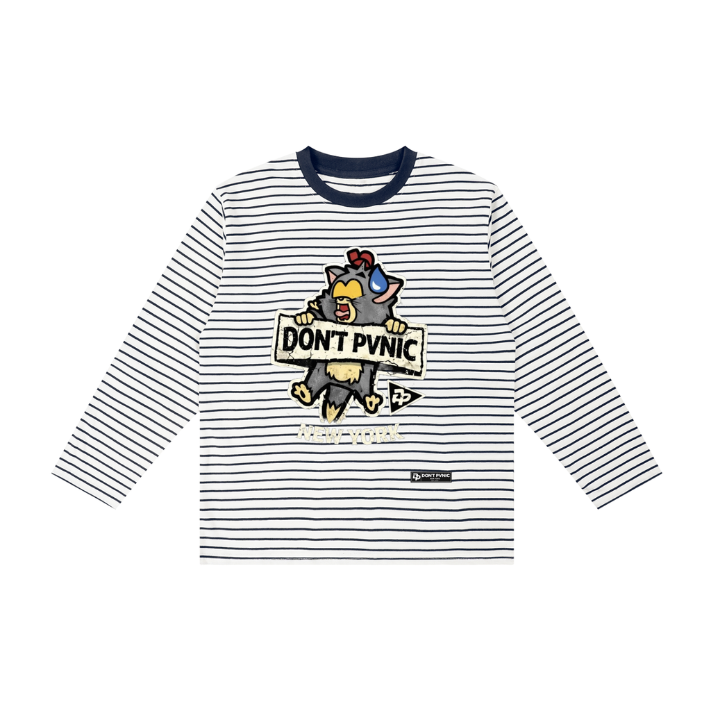 DPNY Kid's Striped Long Sleeve T-Shirt