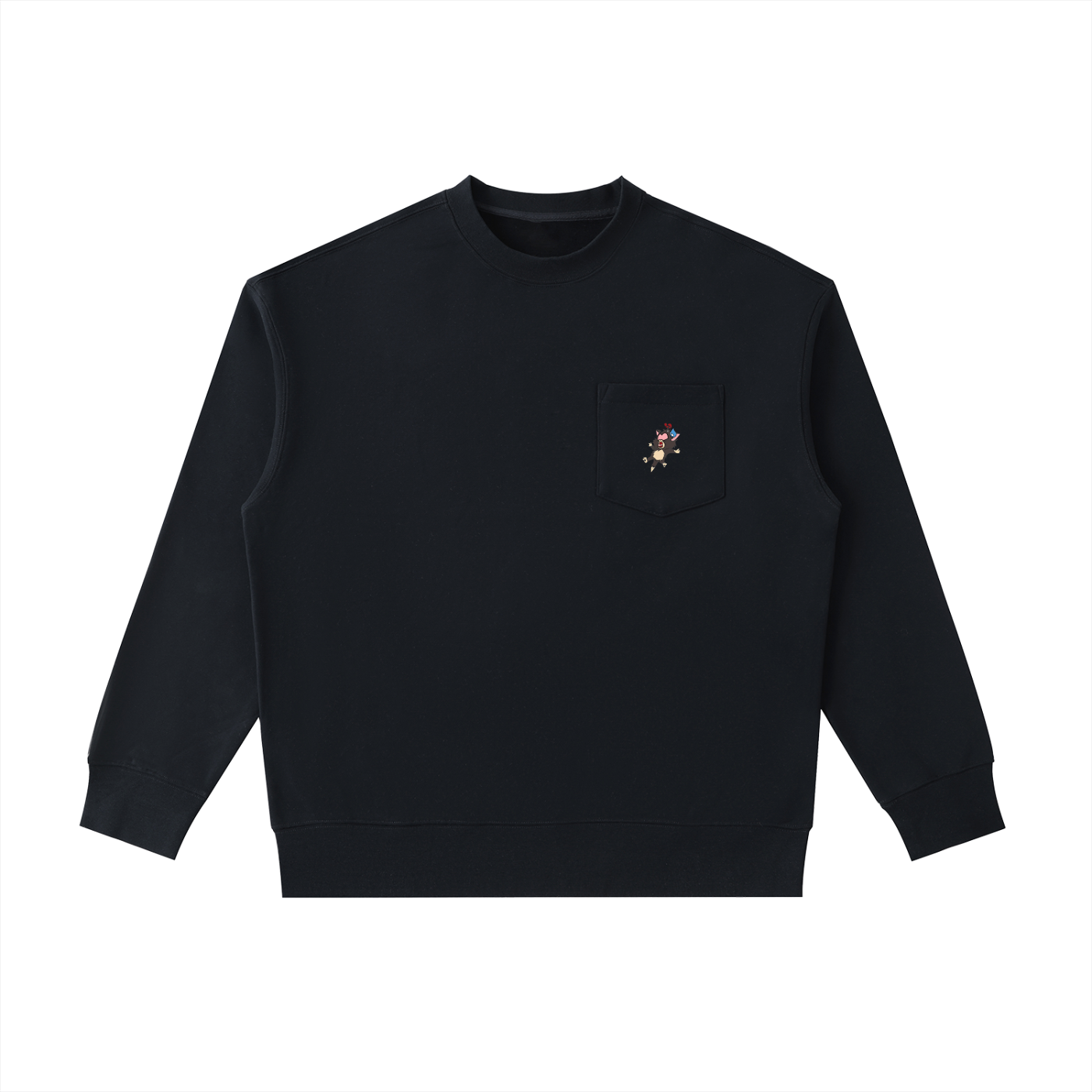Don't Pvnic Heavyweight Patch Pocket Crewneck Sweatshirt