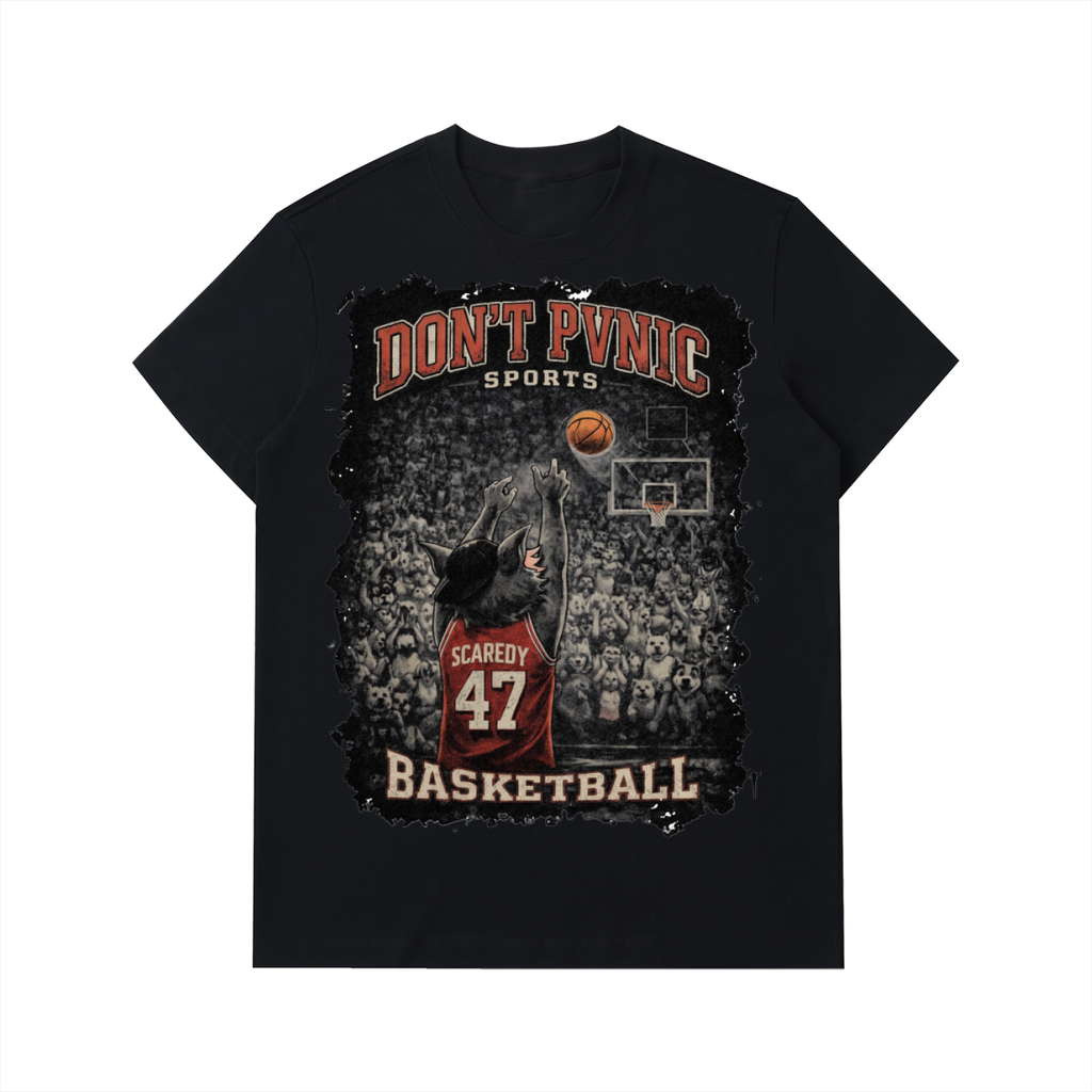 DP Sports "Basketball" Heavyweight Cotton T-Shirt