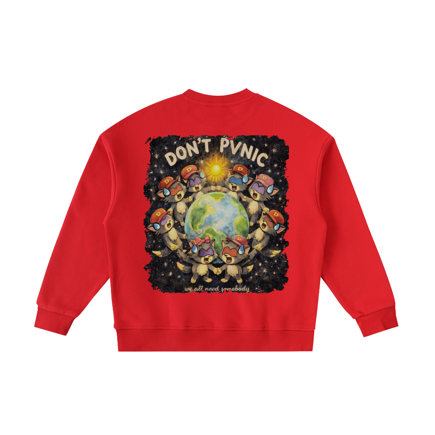 "We All Need Somebody'' Kids Crewneck Sweatshirt