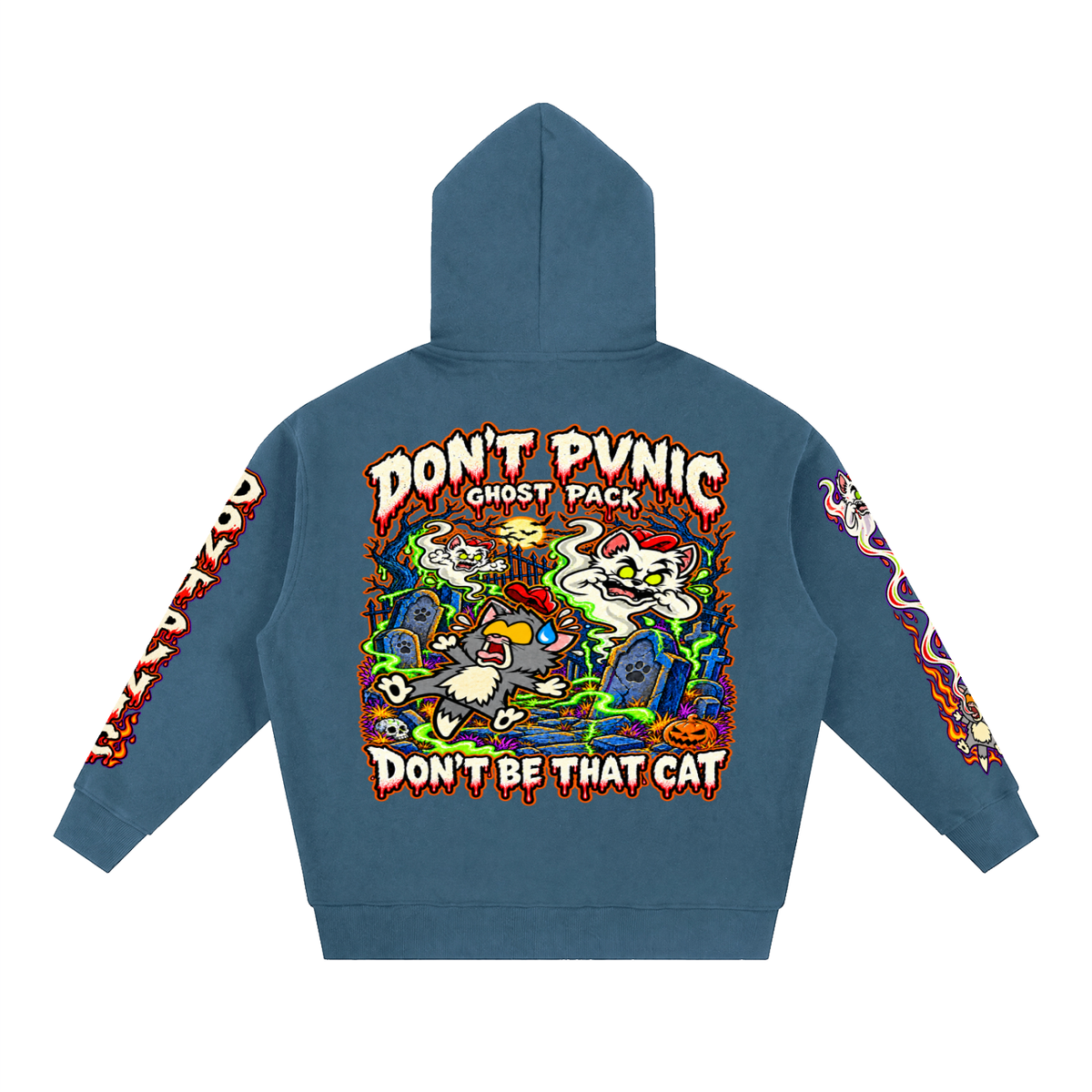 DP Ghost Pack Boxy Zip-Up Hoodie