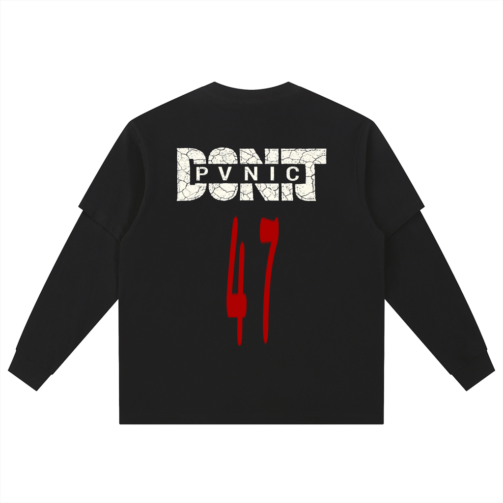 "Stolen Land" Long Sleeve Layered Tee