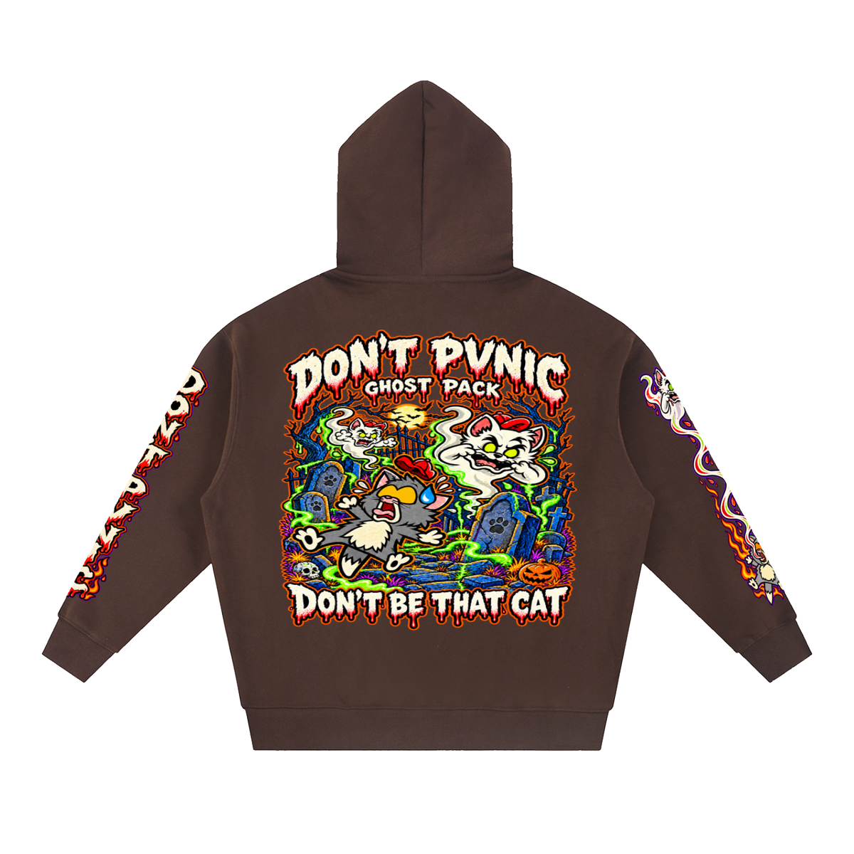 DP Ghost Pack Boxy Zip-Up Hoodie