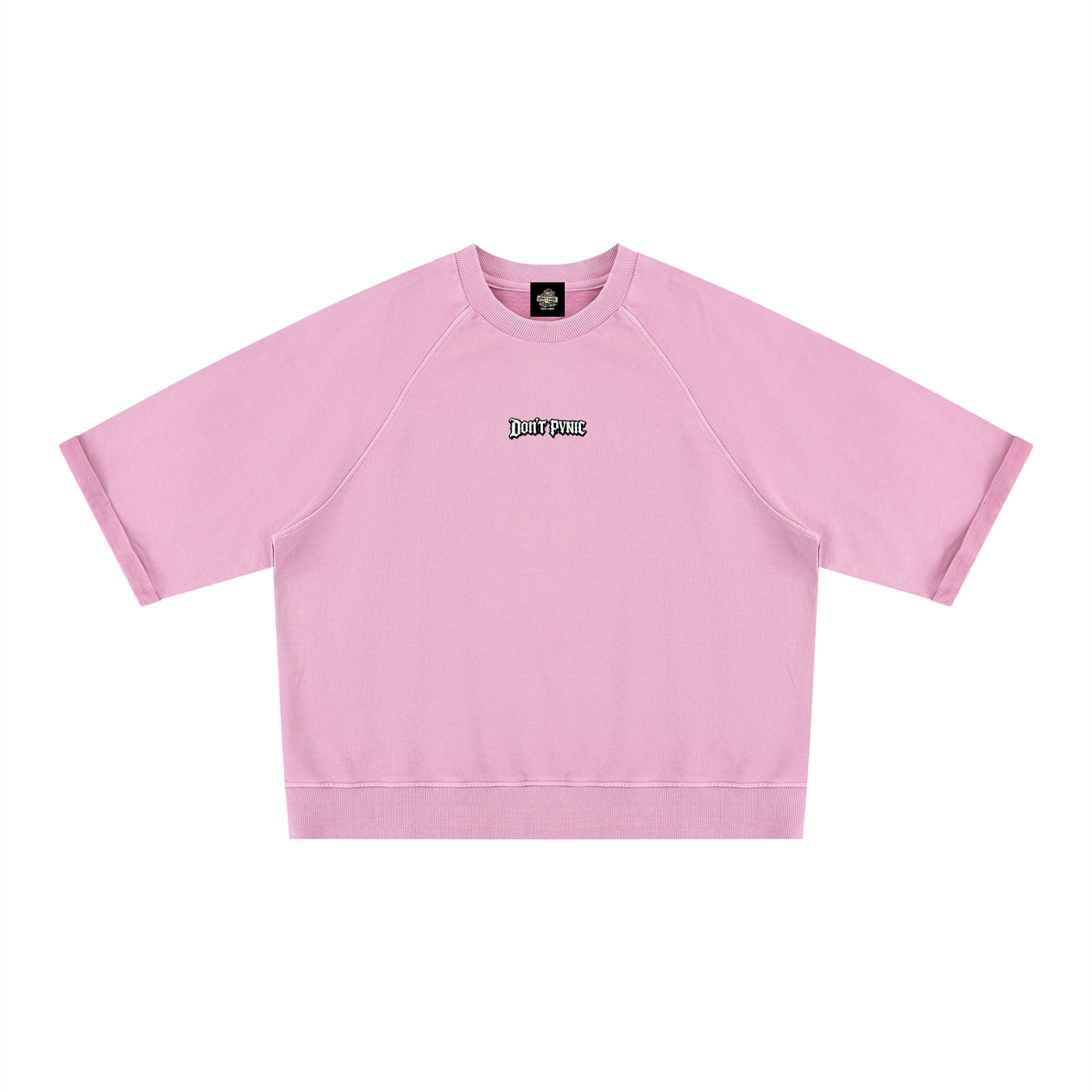 Don't Pvnic Boxy Short Sleeve Sweatshirt