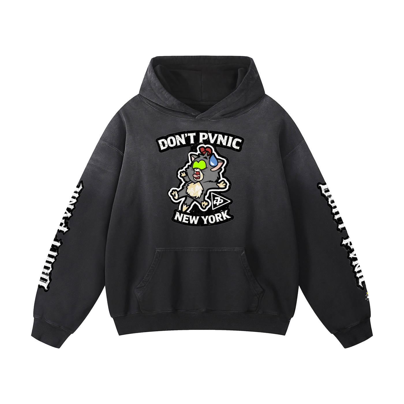 Don't Pvnic "Neon Green Eye" Hoodie