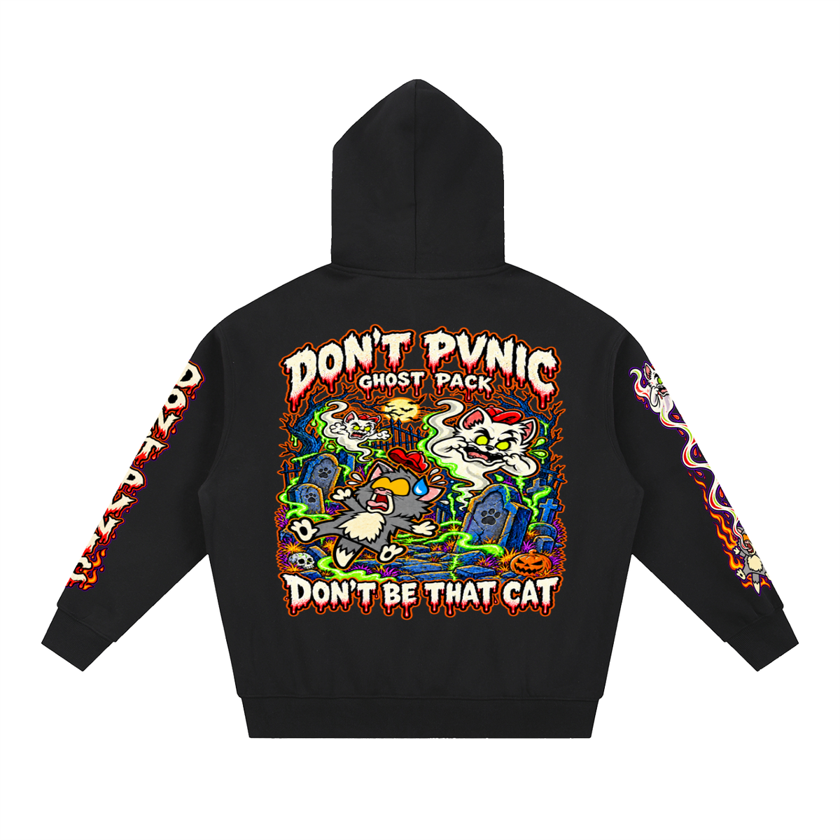 DP Ghost Pack Boxy Zip-Up Hoodie